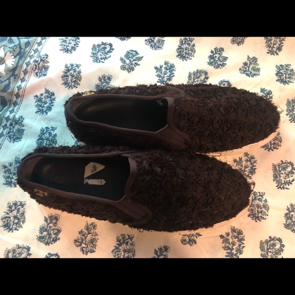 Tory Burch rosette sneaker slip on 9 - Picture 2 of 4